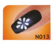 Nailart Schablone N013