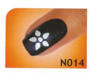 Nailart Schablone N014